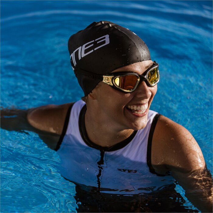 2024 Zone3 Venator-x Schwimmbrille Sa21gogve - Schwarz / Gold